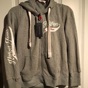 Grey Tommy Hilfiger Sweatshirt NEW w tags